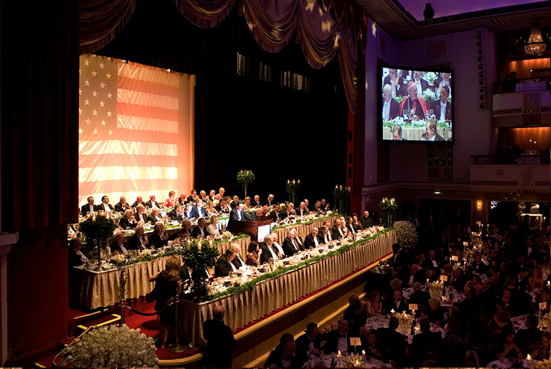 Alfred E. Smith Foundation Dinner — The Waldorf Astoria