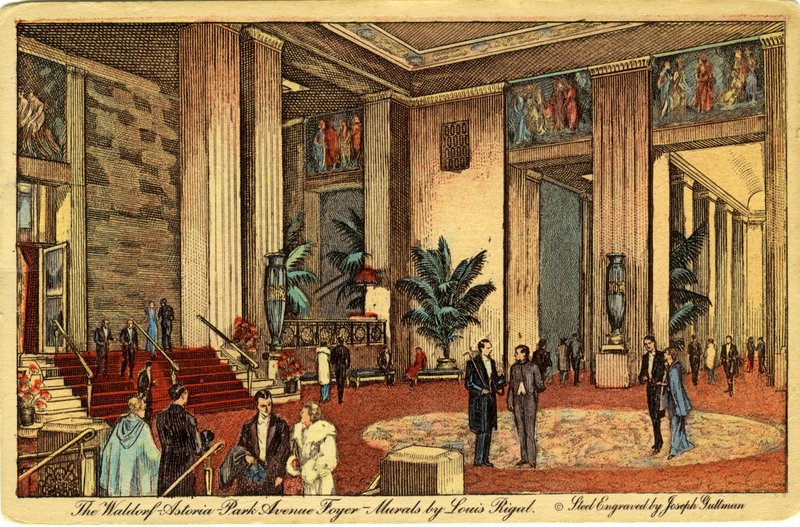 New WA001- Park Avenue Foyer- Murals by Louis Rigal - engraved.jpg