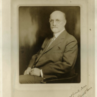 Portrait of Elmer Ellsworth Brown, to Oscar, 1933.