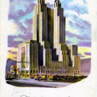 Postcard: Waldorf Astoria Hotel Exterior, 1964