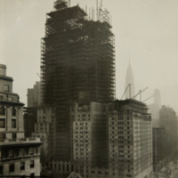 Constructing the Waldorf, 1930