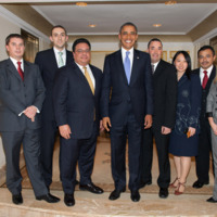 President Barack Obama at the Waldorf Astoria Hotel, 2012