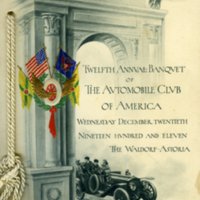 The Automobile Club of America Annual Banquet