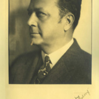 Portrait of Lucius Boomer, to Oscar, 1931.
