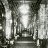 Peacock Alley of the Old Waldorf-Astoria Hotel